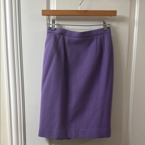 Vintage Women's Two Piece Set Purple Jacket and Skirt Size XS - Picture 9 of 12